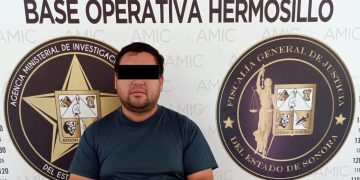 Realiza UECS cateo y captura a sujeto por tentativa de extorsión agravada y daños en Hermosillo