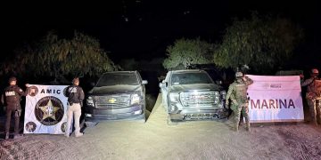 Asegura FGJES con AMIC y SEMAR armamento, droga, animales exóticos y vehículos tras cateo en Magdalena de Kino