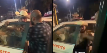 Detienen a sujeto por robar patrulla y estrellarse contra un negocio en Hermosillo