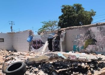 Hallan a un hombre sin vida bajo los escombros de una casa abandonada en Hermosillo