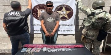 Tras cateo, se detiene a sujeto con drogas en Hermosillo