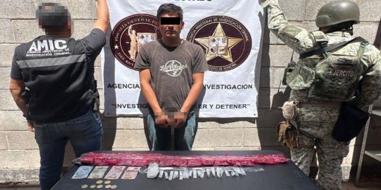 Tras cateo, se detiene a sujeto con drogas en Hermosillo